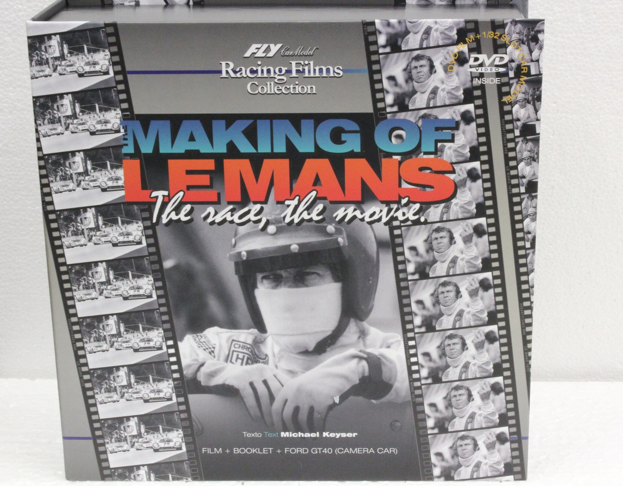 99039 Fly Making of Le Mans Film+Booklet+Ford GT40 (Camera Car