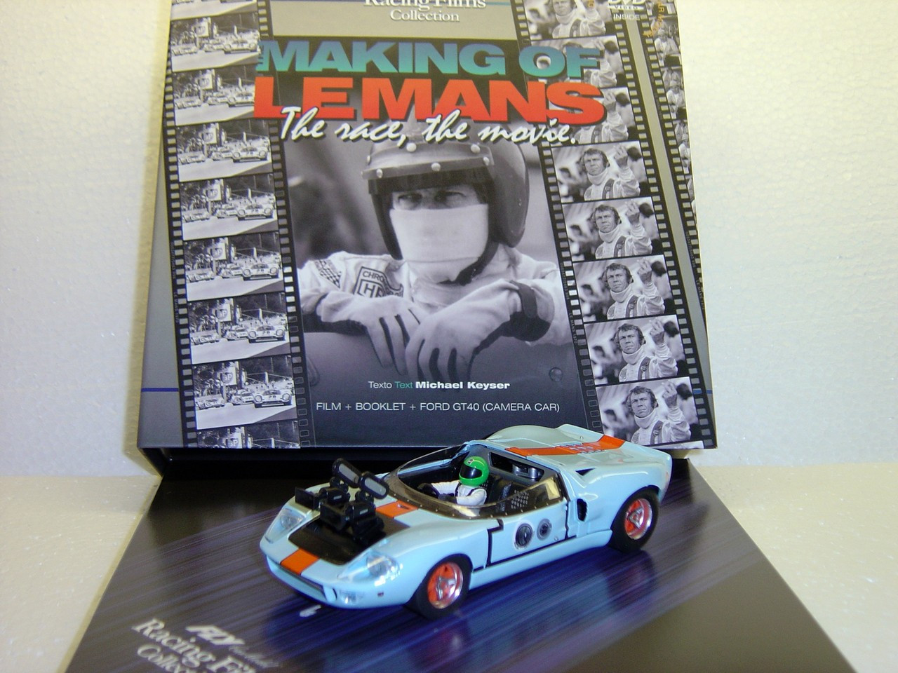 99039 Fly Making of Le Mans Film+Booklet+Ford GT40 (Camera Car