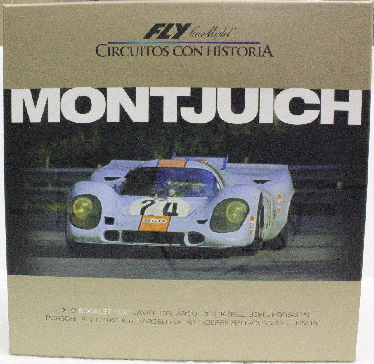 99072 Fly Porsche 917K 1000 Kms Barcelona 1971 Derek Bell/Gijs Van