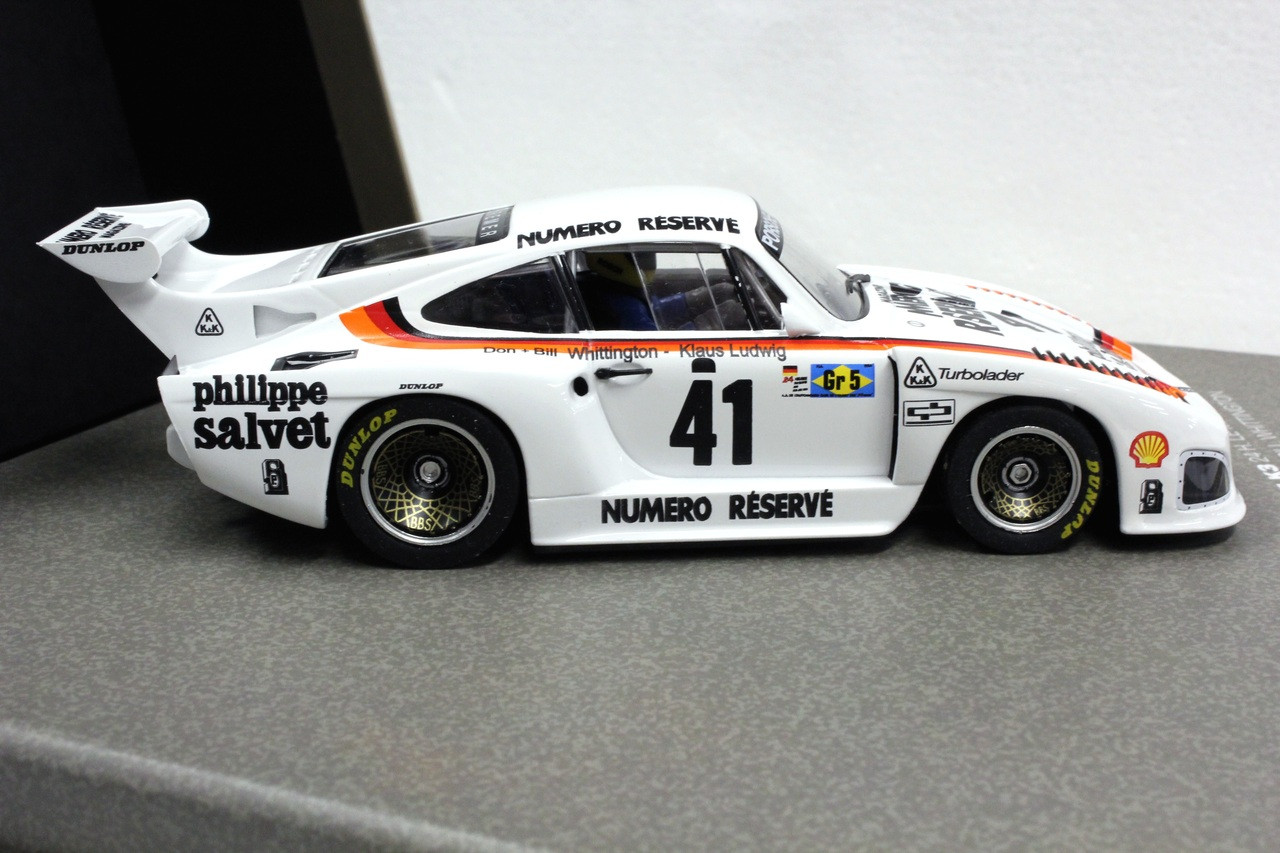 TOPMARQUES TOP108E Scale 1/18 | PORSCHE 935 K3 TEAM PORSCHE KREMER RACING N 41 WINNER 24h LE Mans 1979 Klaus Ludwig Bill Whittington Don Whittington