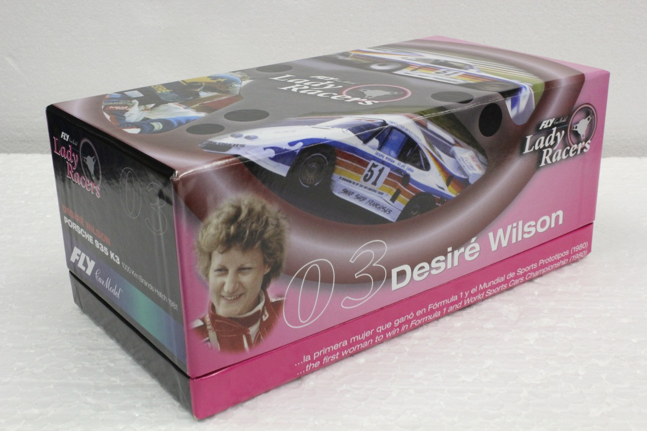 99111/E795 Fly Lady Racers 03 Desire Wilson Porsche 935 K3 1000 Km