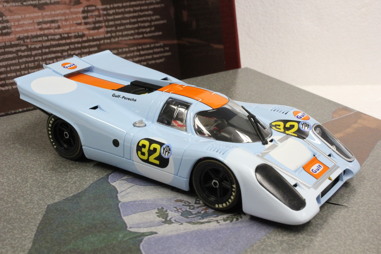 99113 Fly Gulf Porsche 917K Special Edition Pedro Rodriguez de la Vega 1:32  Slot Car