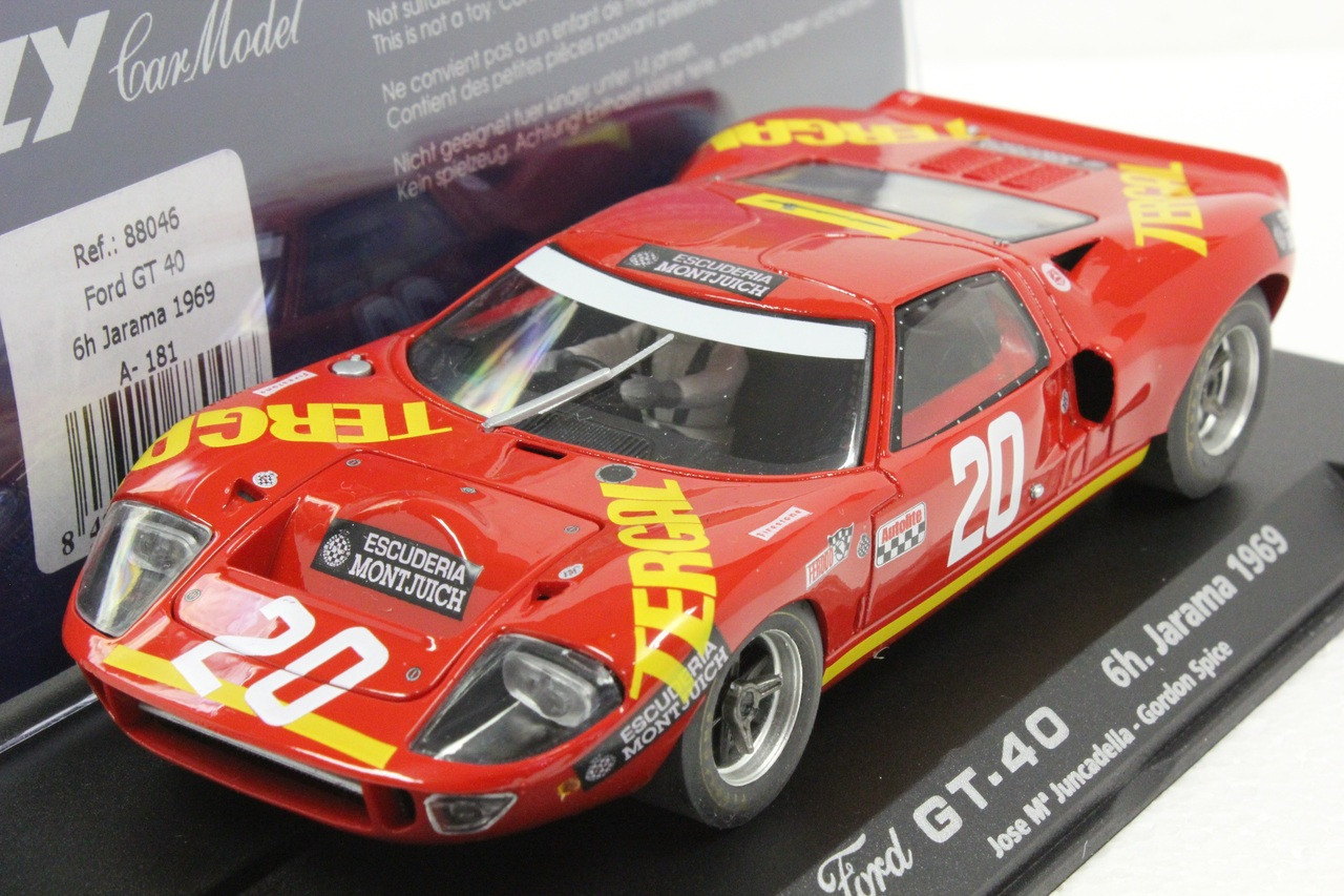 A181 Fly Ford GT40 6H Jarama 1969, #20 1:32 Slot Car - Great