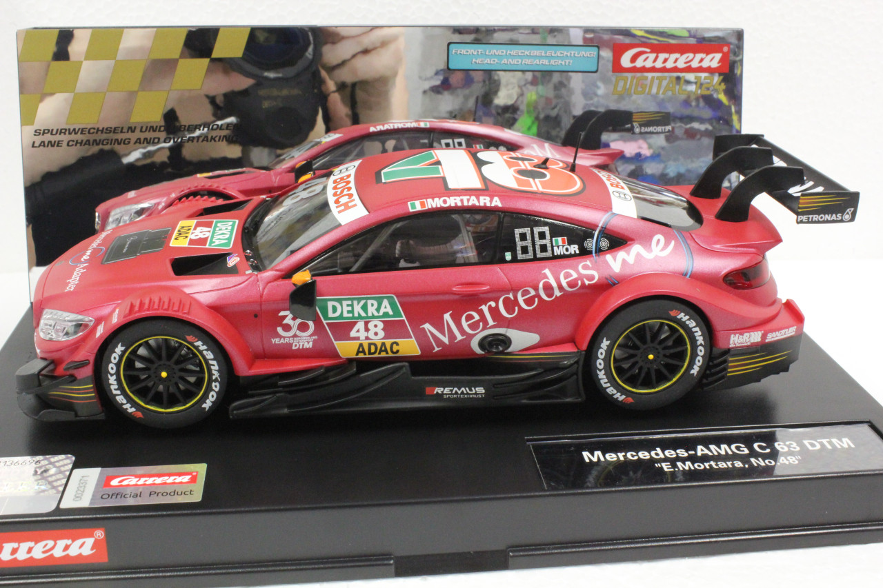 23882 Carrera Digital 124 Mercedes-AMG C 63 DTM E. Mortara, #48 1