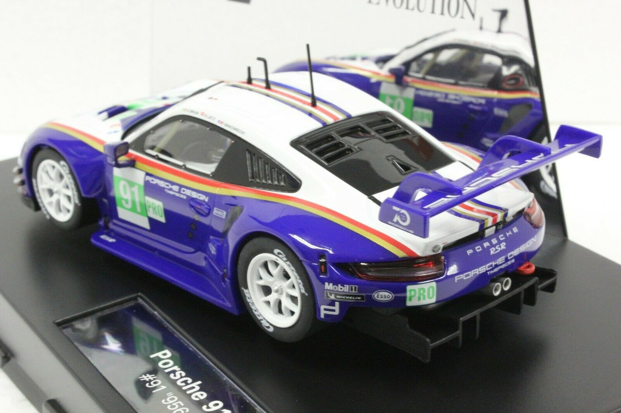 27608 Porsche... 32 Scale Analog Slot Car Racing Vehicle Carrera Evolution 1 