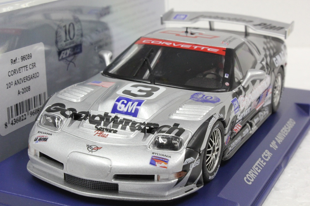 A2008 Fly Corvette C5R 10th Aniversario 1:32 Slot Car - Great