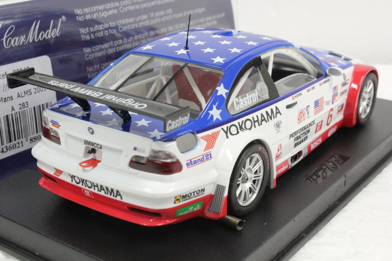 A283 Fly BMW M3 GTR Petit Le Mans ALMS 2001 1:32 Slot Car