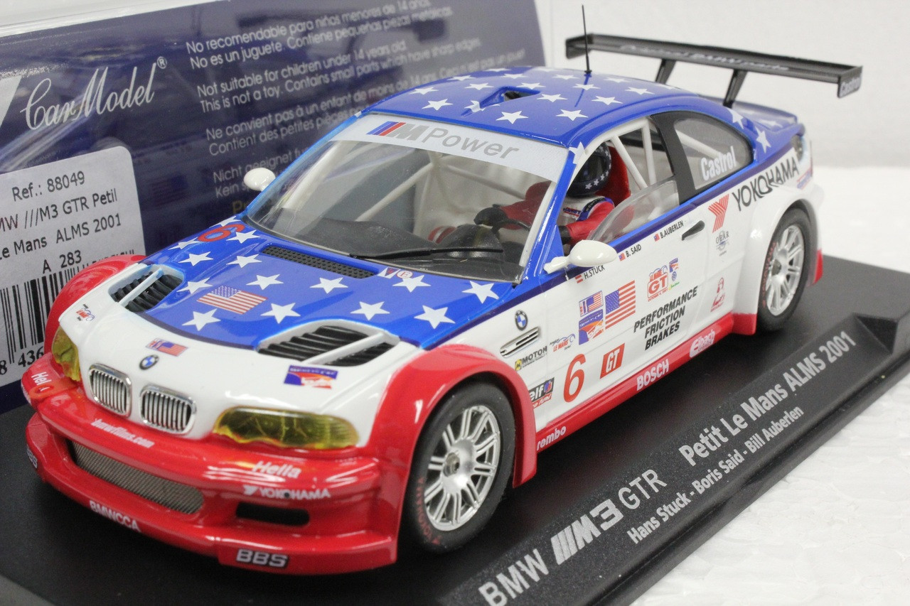 A283 Fly BMW M3 GTR Petit Le Mans ALMS 2001 1:32 Slot Car