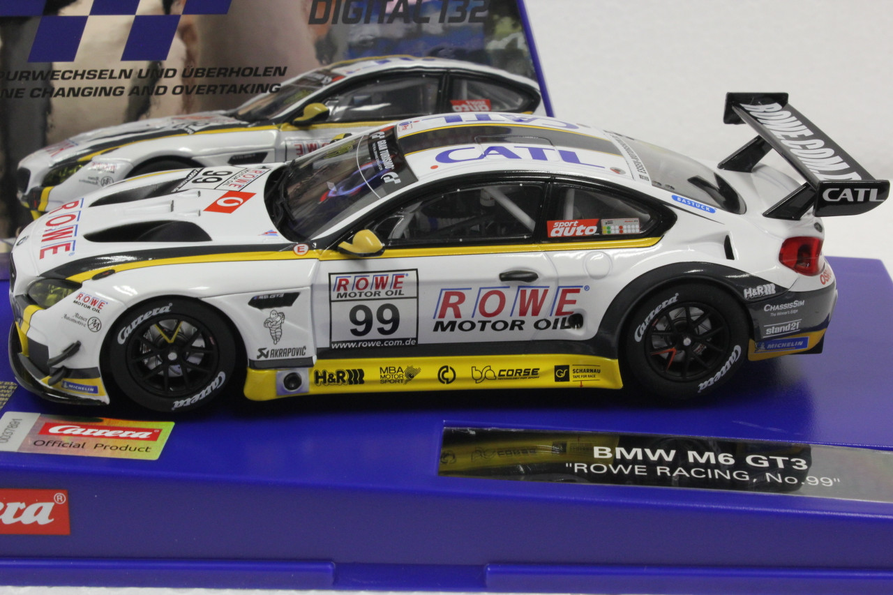 30871 Carrera Digital 132 BMW M6 GT3 Rowe Racing, #99 1:32 Slot Car