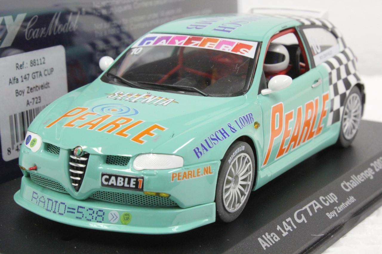 A723 Fly Alfa 147 Gta Cup Challenge 2003 Boy Zentveldt 1 32 Slot Car Great Traditions Alfa romeo paddles aluminum gear shifter upgrade selespeed 147 156 gt gta. a723 fly alfa 147 gta cup challenge 2003 boy zentveldt 1 32 slot car