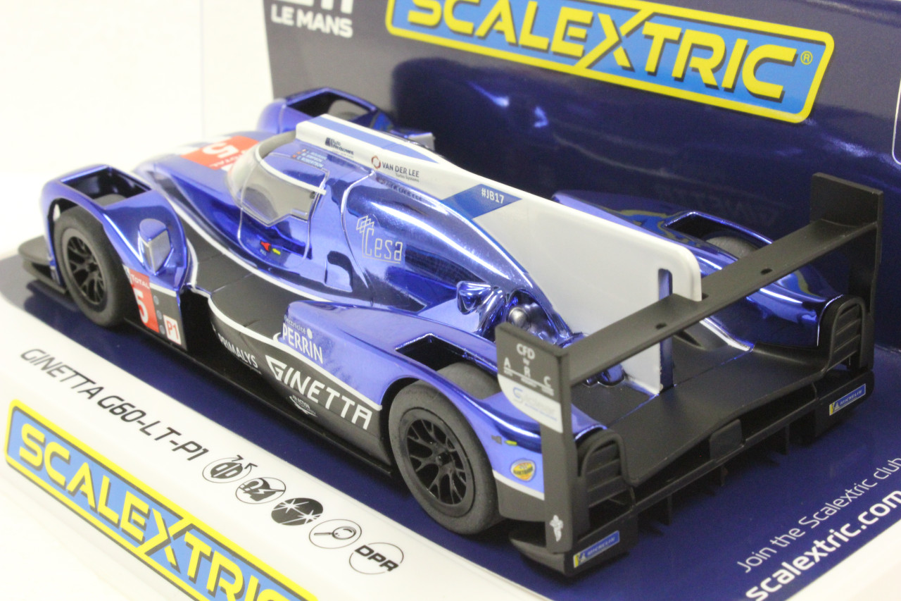 C4033 Scalextric Ginetta G60-LT-P1 LeMans 2018, #5 1:32 Slot Car *DPR*