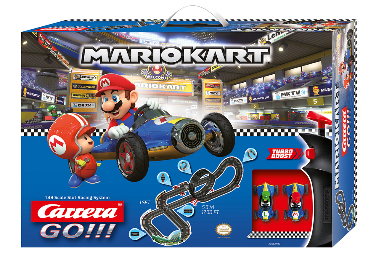 mario and luigi scalextric