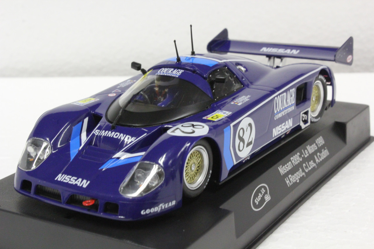 SICA28F Slot.it Nissan R89C Courage 24h Le Mans 1990, #82 1:32 Slot Car