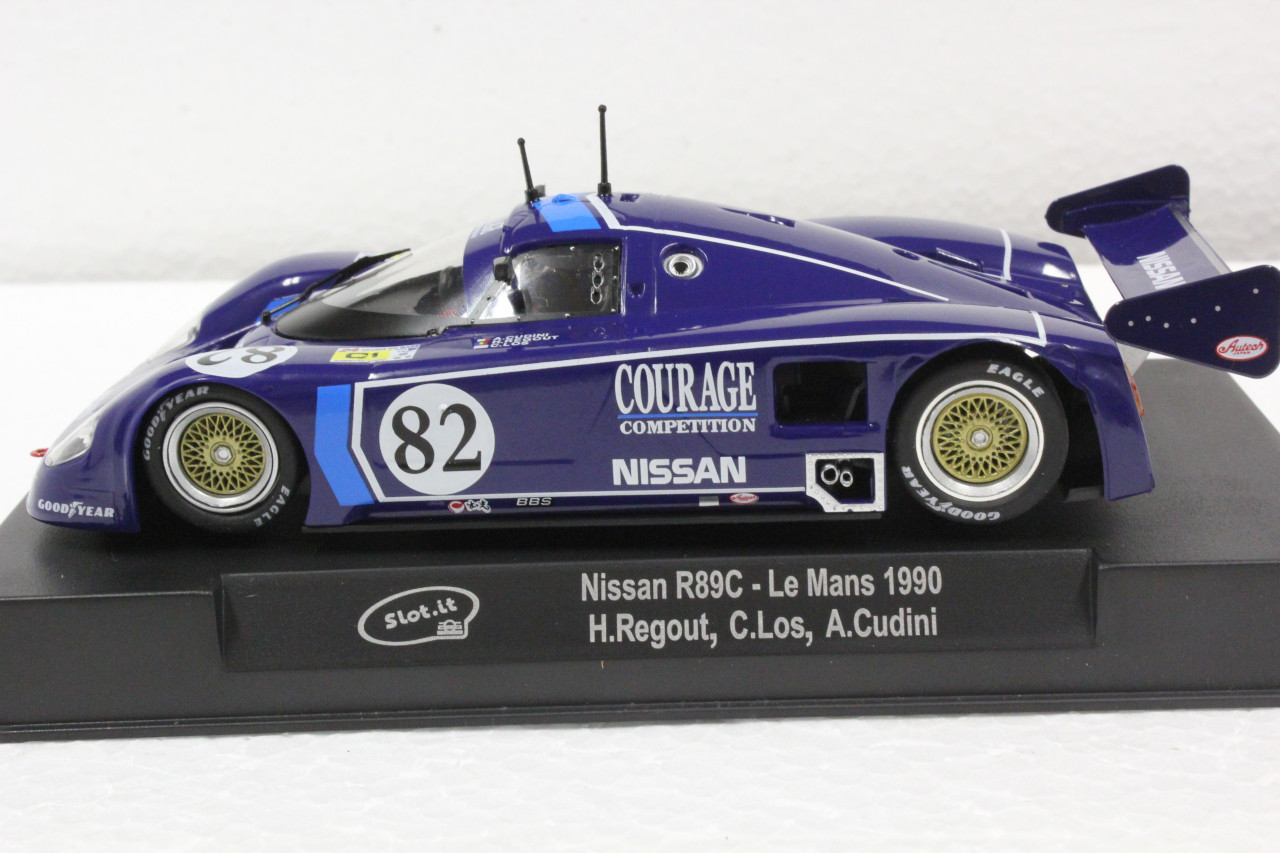 SICA28F Slot.it Nissan R89C Courage 24h Le Mans 1990, #82 1:32