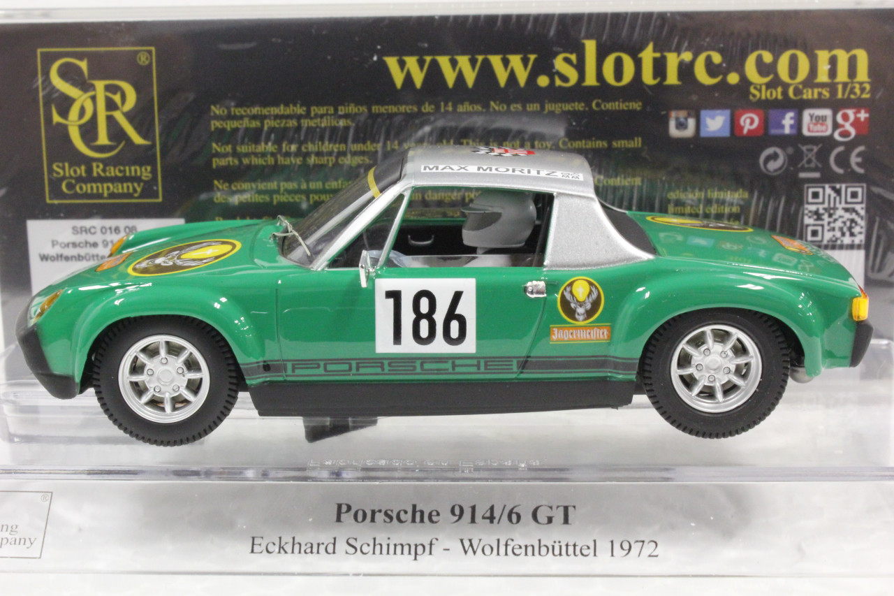 01608 SRC Porsche 914/6 GT Jagermeitster Wolfenbuttel, #186 1:32