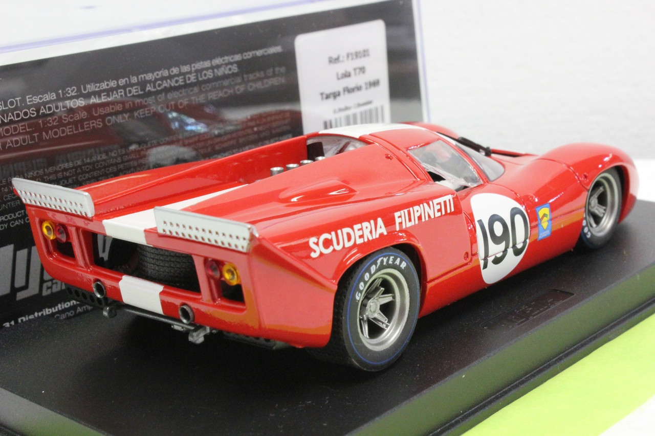F19101 Fly Lola T70 Targa Florio 1969 H. Muller/J. Bonnier 1:32