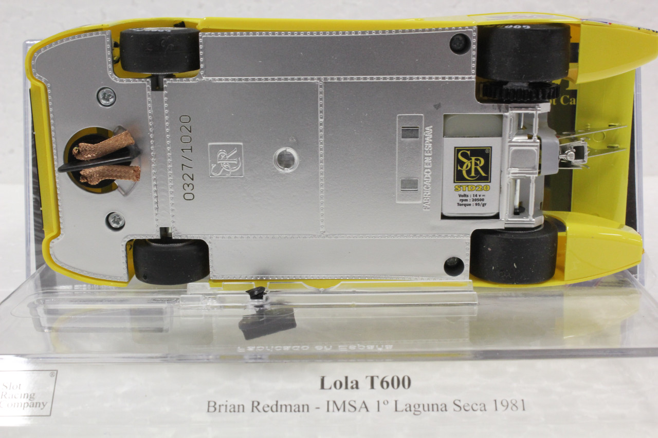 01703 SRC Lola T600 IMSA Mosport 1981 Brian Redman, #7 1:32 Slot