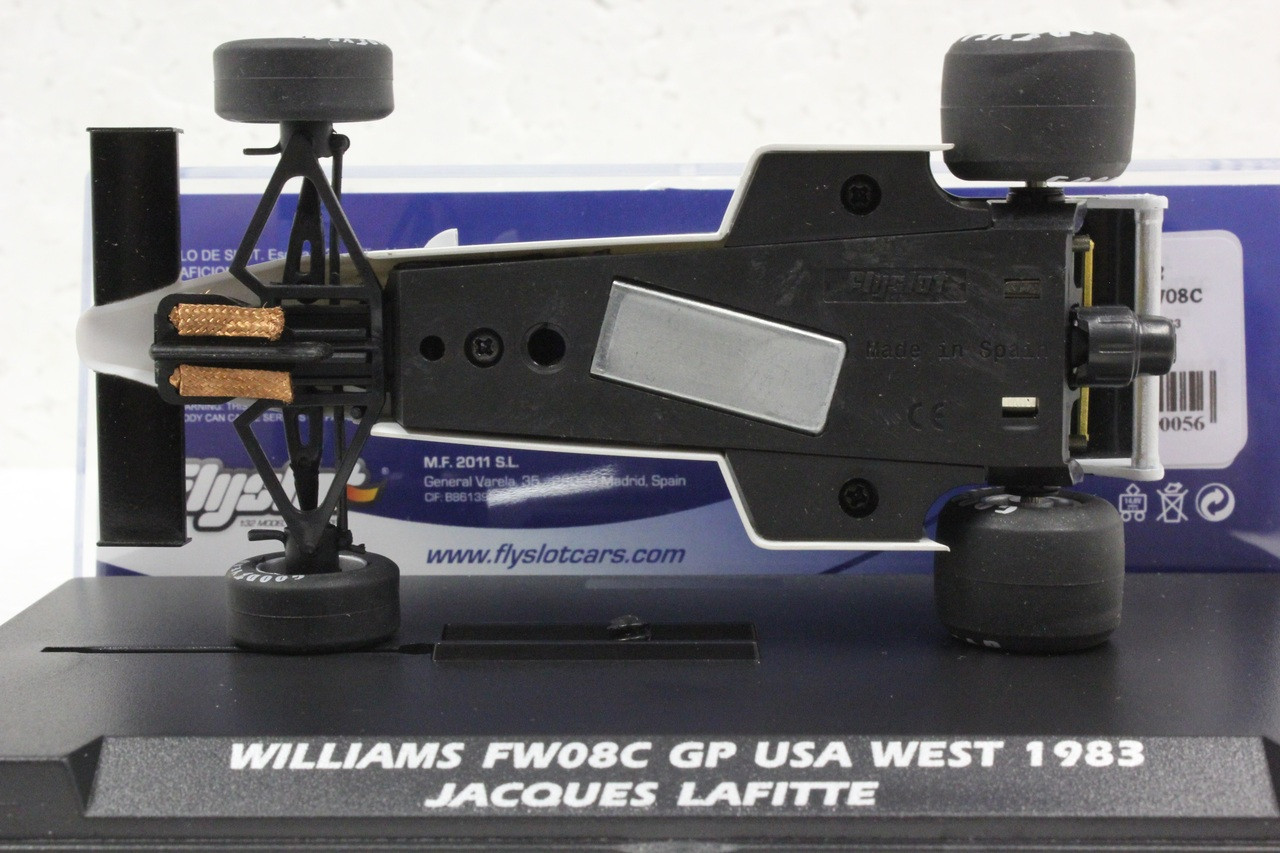 W40102 Fly Williams FW08C GP USA West 1983 Jacques Lafitte 1:32