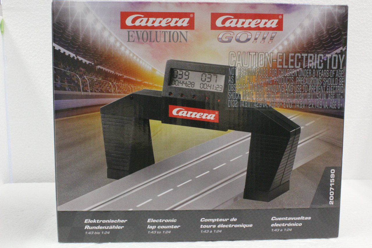 Carrera 71590 Electronic Lap Counter, for use with GO!!! 1/43 and Evolution  1/32)