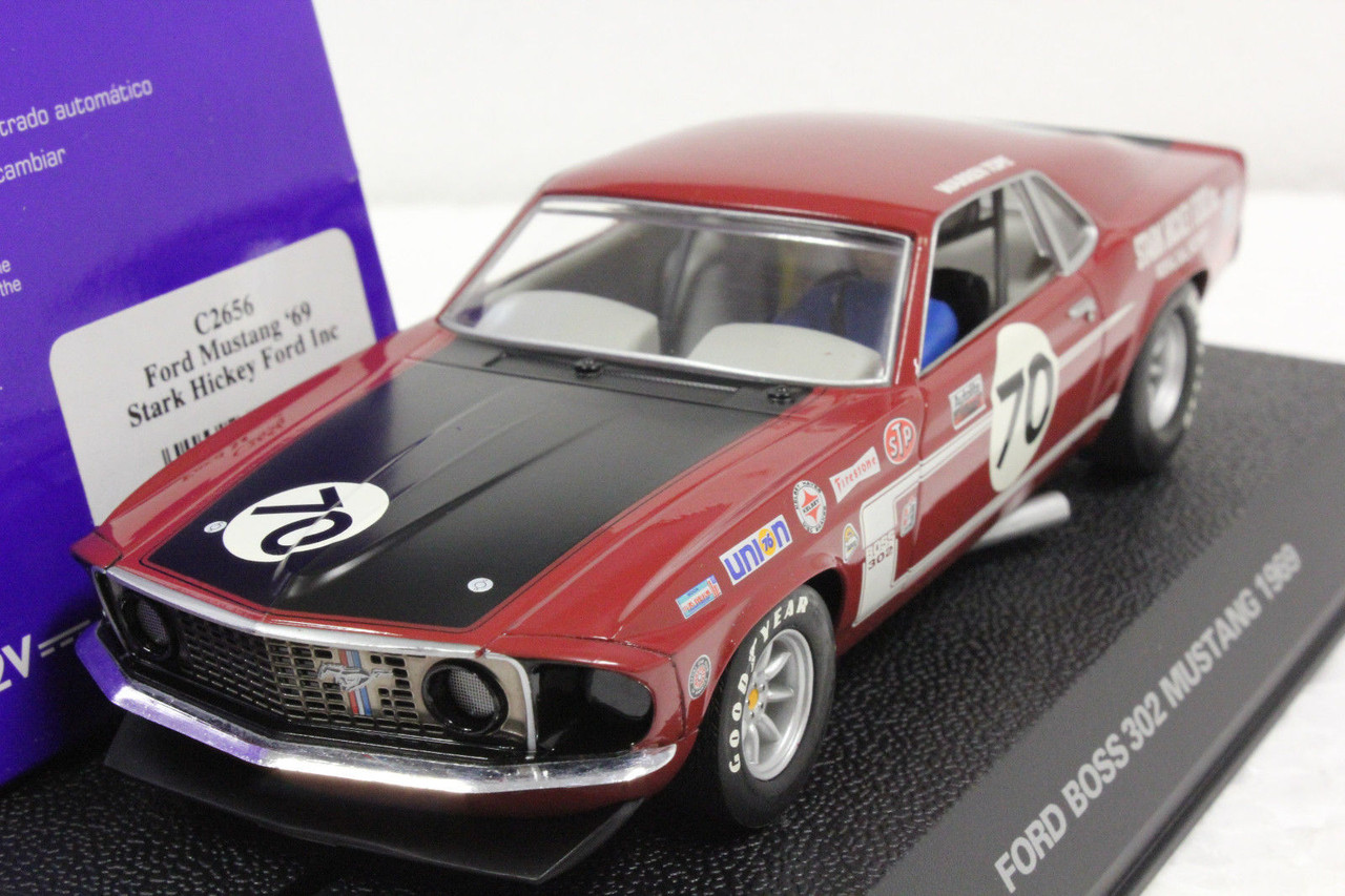 C2656 Scalextric Stark Hickey Ford Boss 302 Mustang 1969