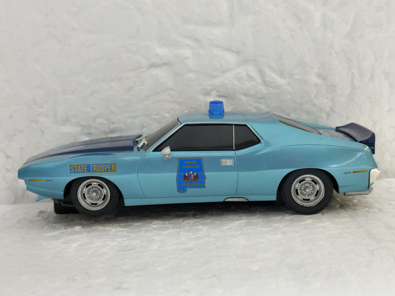 C4058 Scalextric AMC Javelin Alabama State Trooper Highway Patrol 1:32 Slot  Car