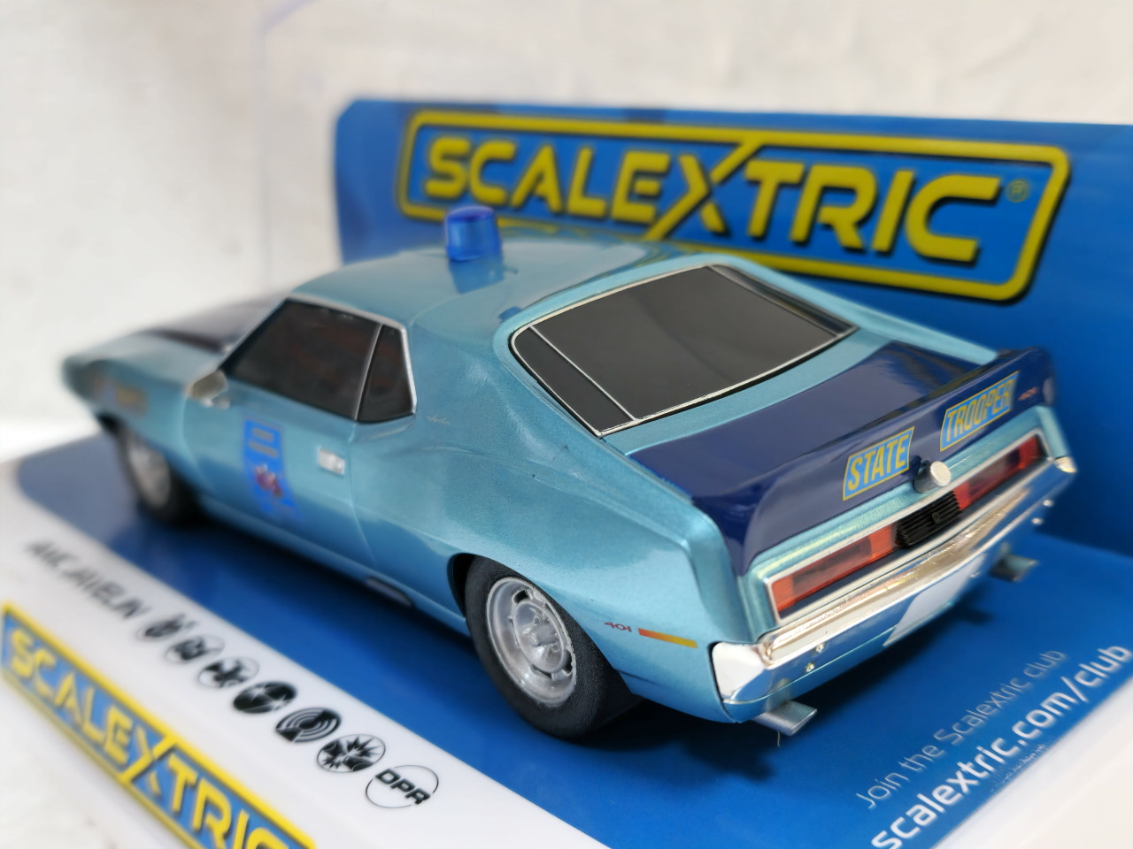 C4058 Scalextric AMC Javelin Alabama State Trooper Highway Patrol