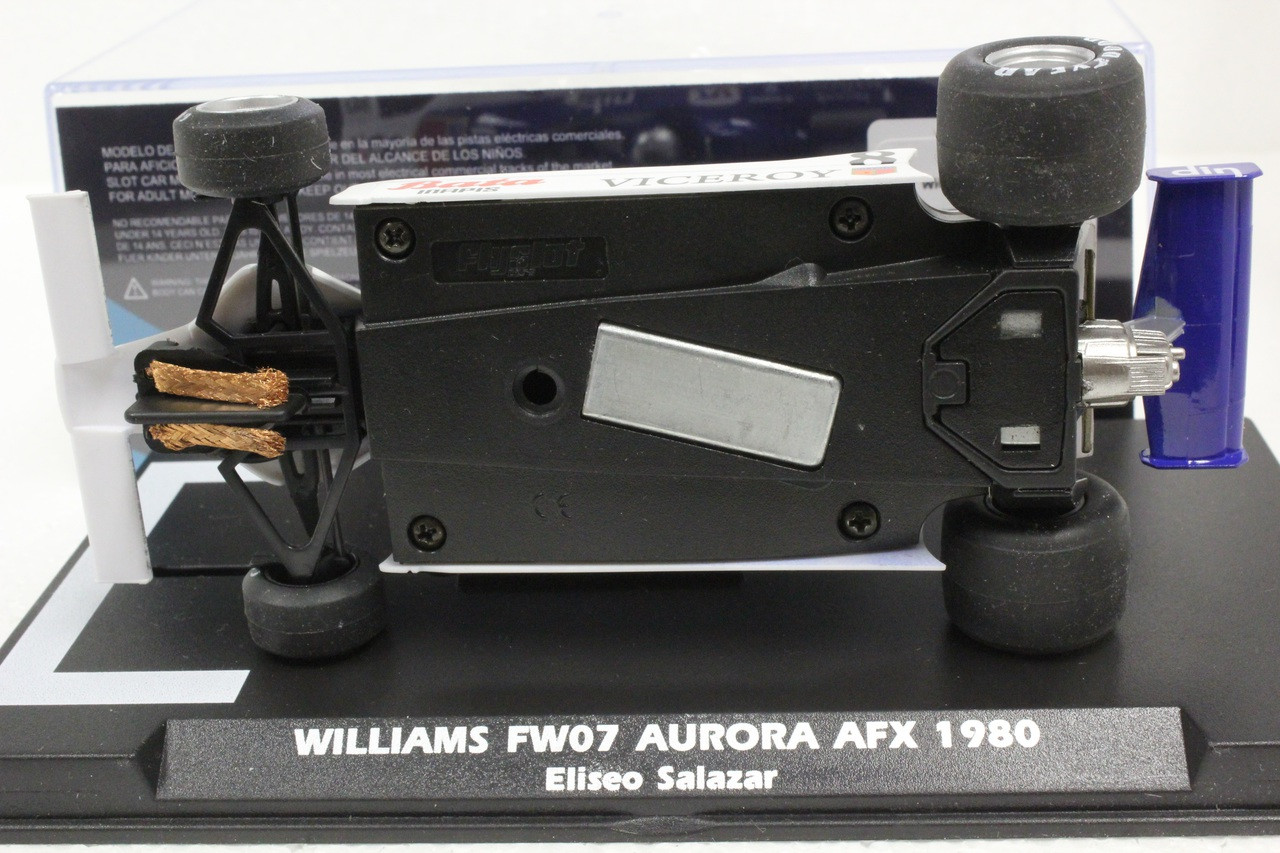 055303 Fly Williams FW07 Aurora AFX 1980 Eliseo Salazar 1:32 Slot