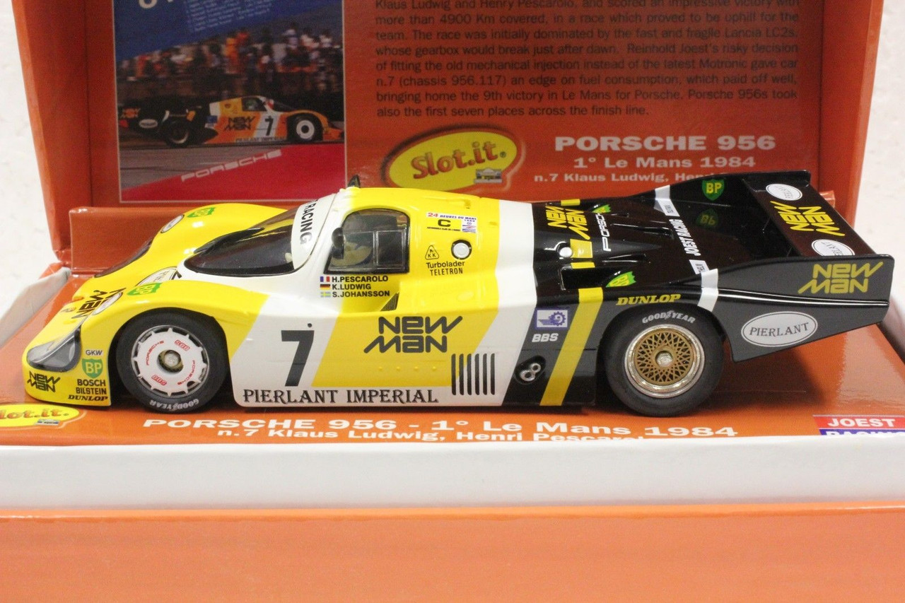 SICW01 Slot.it Porsche 956 LH Newman - 1st 24h Le Mans 1984, #7 1 