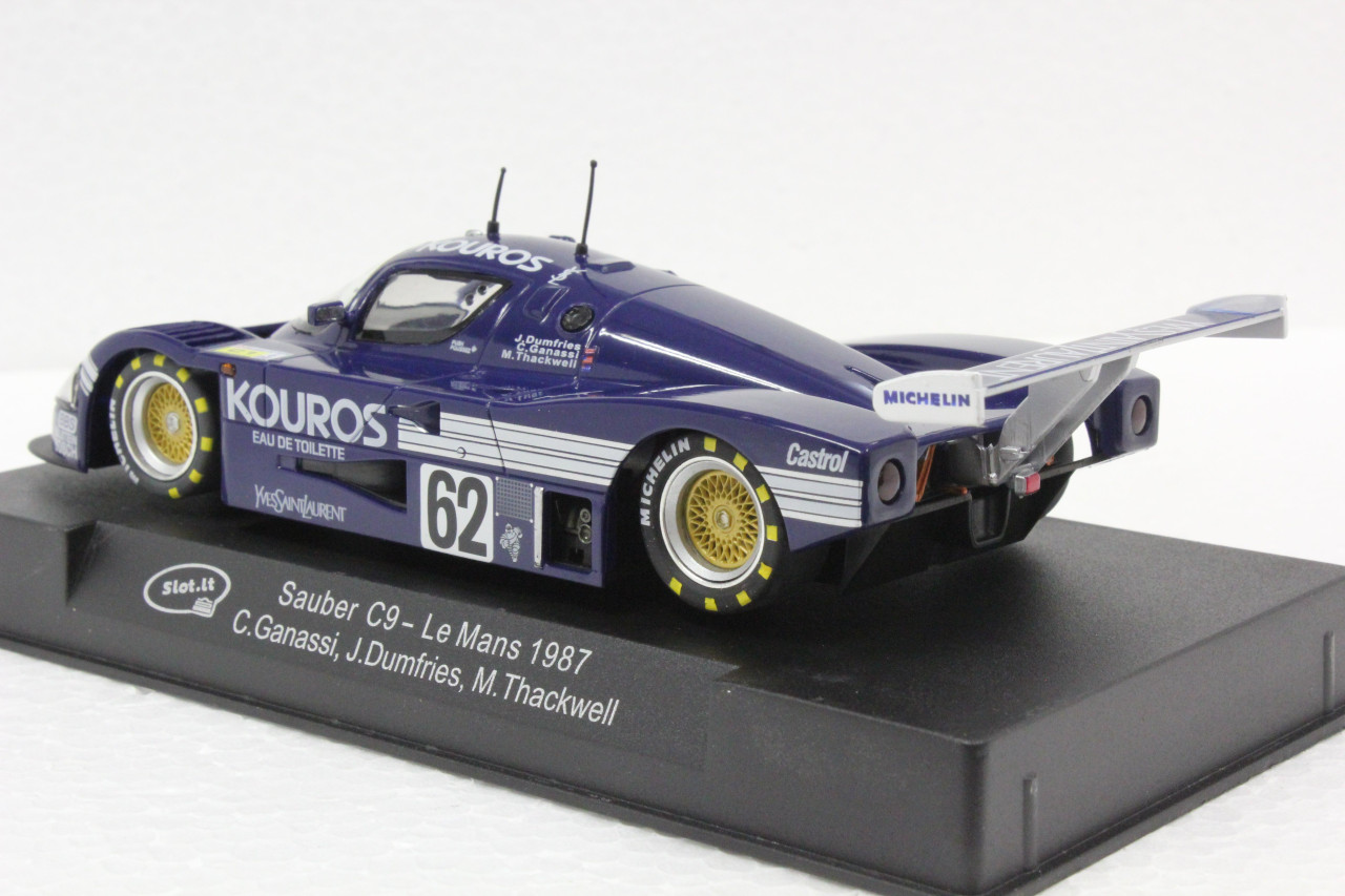 Sauber-Mercedes C9 nr.62 Kouros 24H. Le Mans 1987