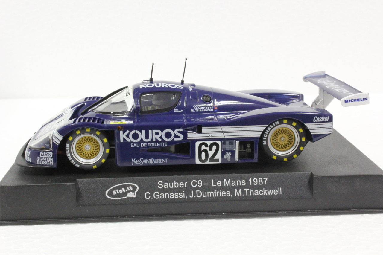 SICA06H Slot.it Sauber Mercedes C9 Kouros Le Mans 1987, #62 1:32