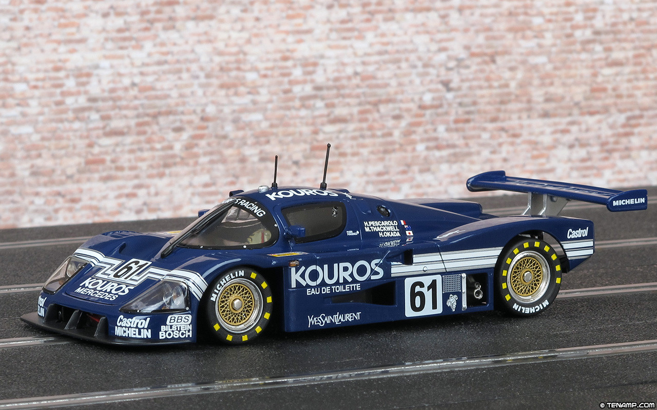 SICA06A Slot.it Sauber Mercedes C9 Le Mans 1987, #61 1:32 Slot Car