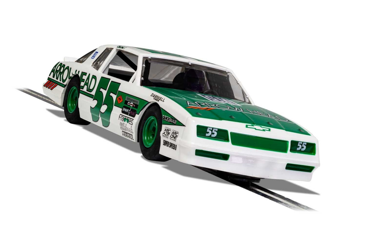 C4079 Scalextric Chevrolet Monte Carlo GM Green & White, #55 1:32 Slot Car  *DPR*