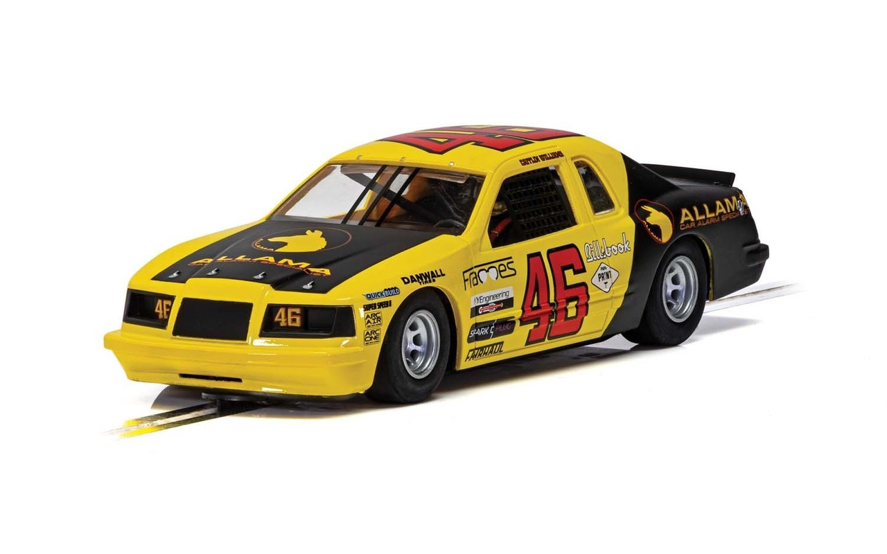 C4088 Scalextric Ford Thunderbird Black & Yellow, #46 1:32 Slot Car *DPR*