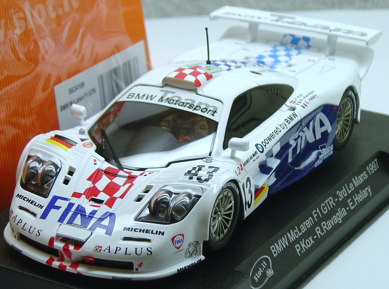 スロットイットMcLaren F1 GTR 1997 3th スロットカー SICA10B Slot.it BMW McLaren F1 GTR Le Mans 1997, #43 1:32