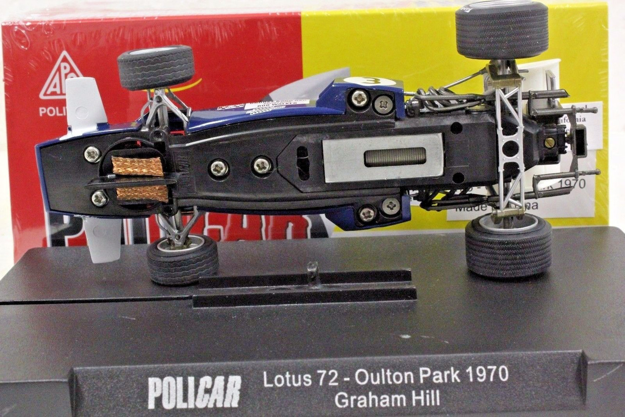 CAR02B Policar Lotus 72 Oulton Park 1970, #3 1:32 Slot Car - Great