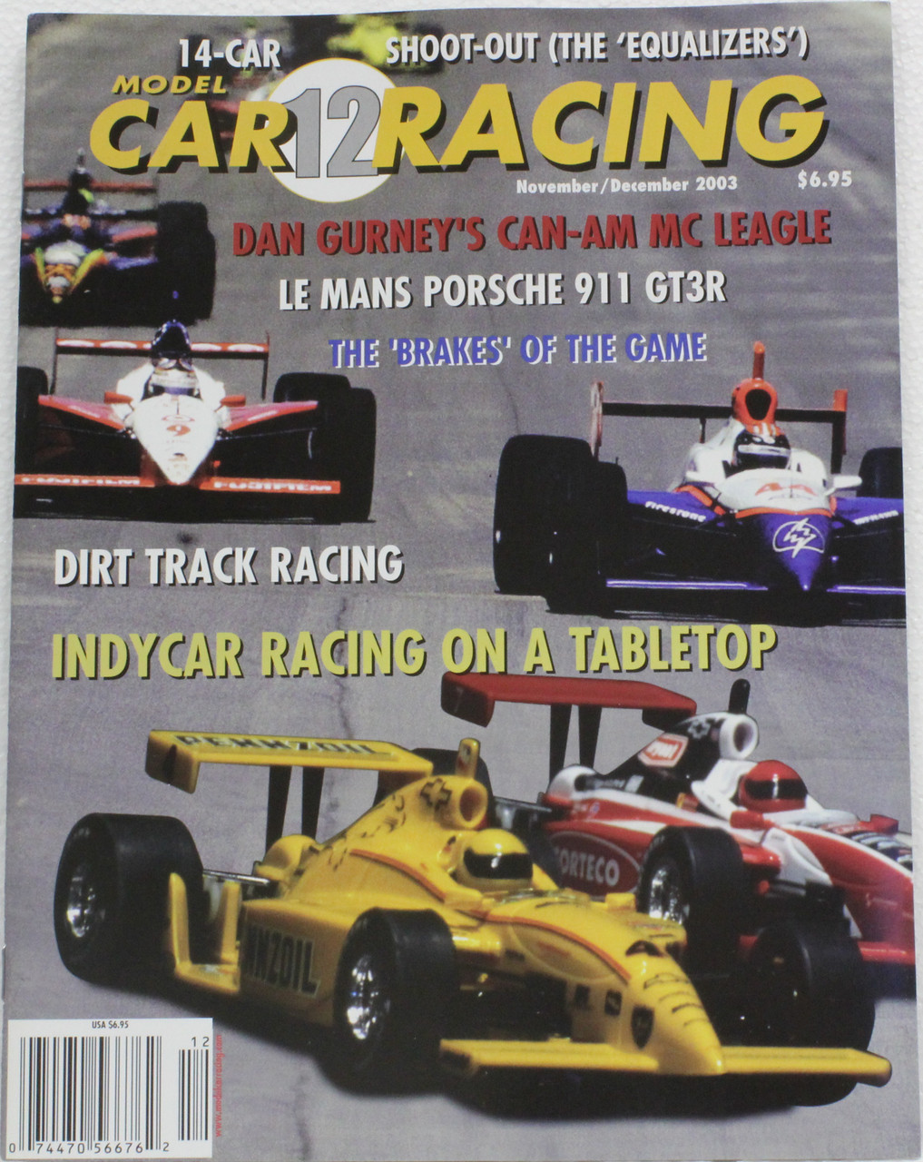 MCRM12 Model Car Racing Magazine #12 - November/December 2003 1:32 Slot ...