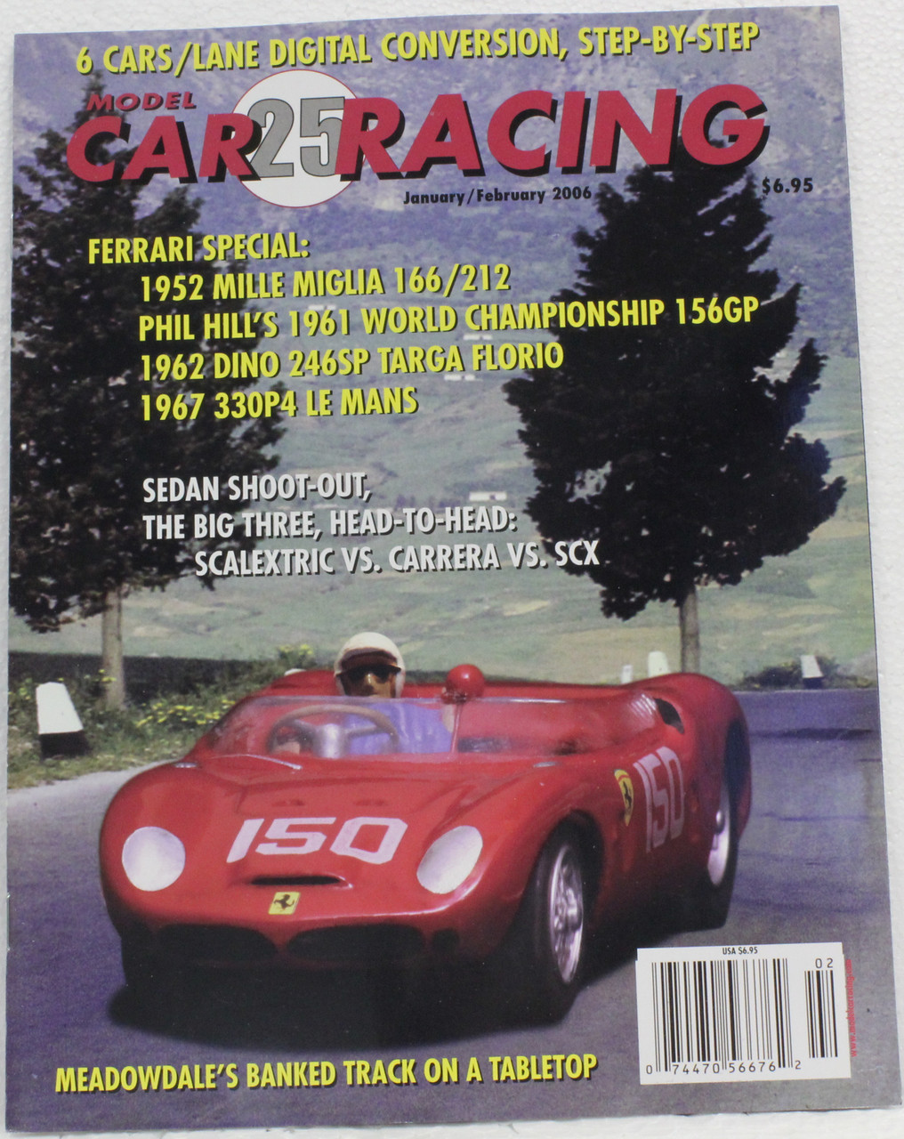 MCRM25 Model Car Racing Magazine #25 - January/February 2006 1:32 Slot ...