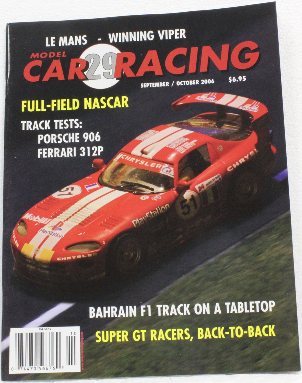 MCRM29 Model Car Racing Magazine #29 - September/October 2006 1:32 Slot ...