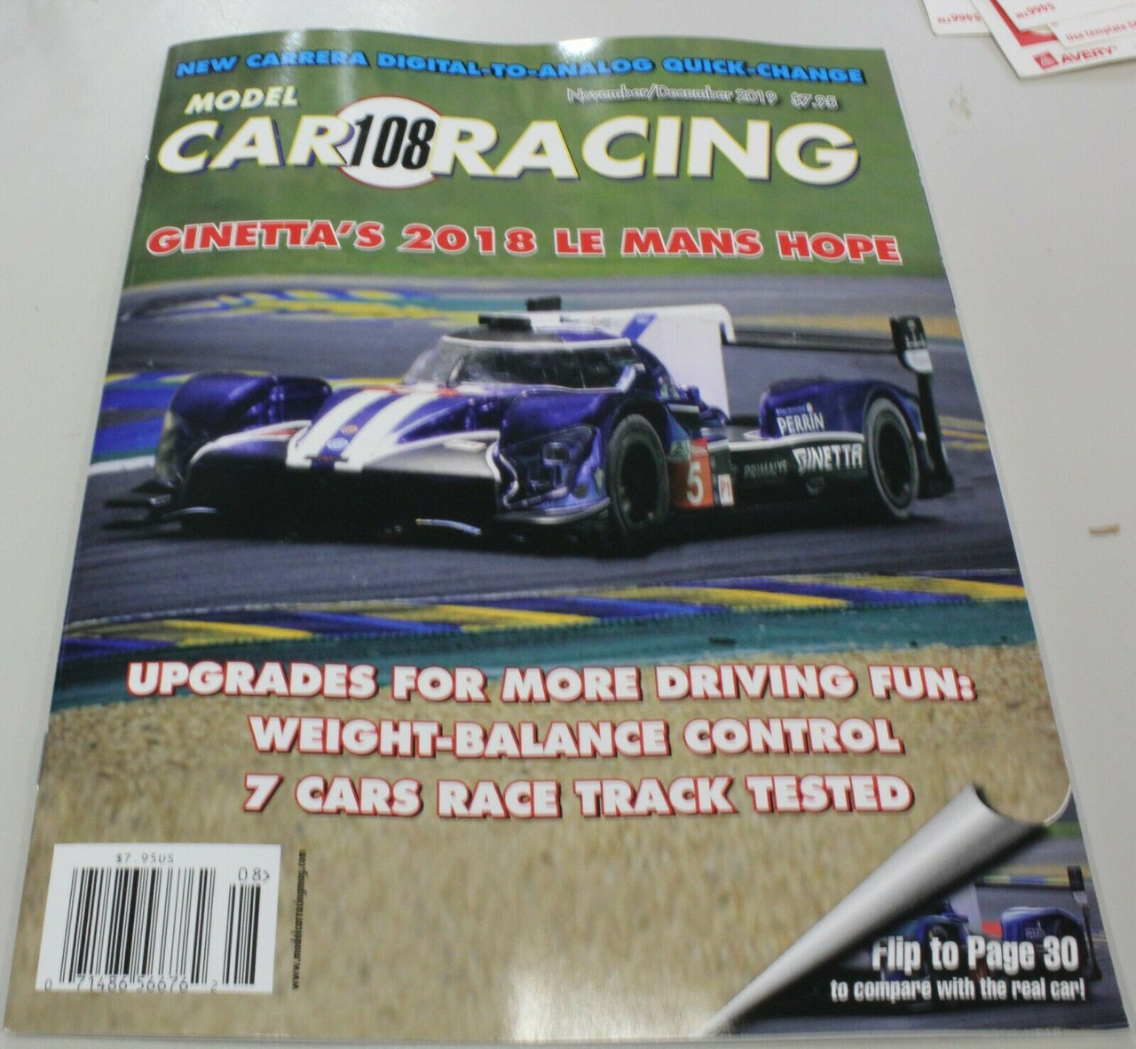 MCRM108 Model Car Racing Magazine #108 - November/December 2019 1:32 ...