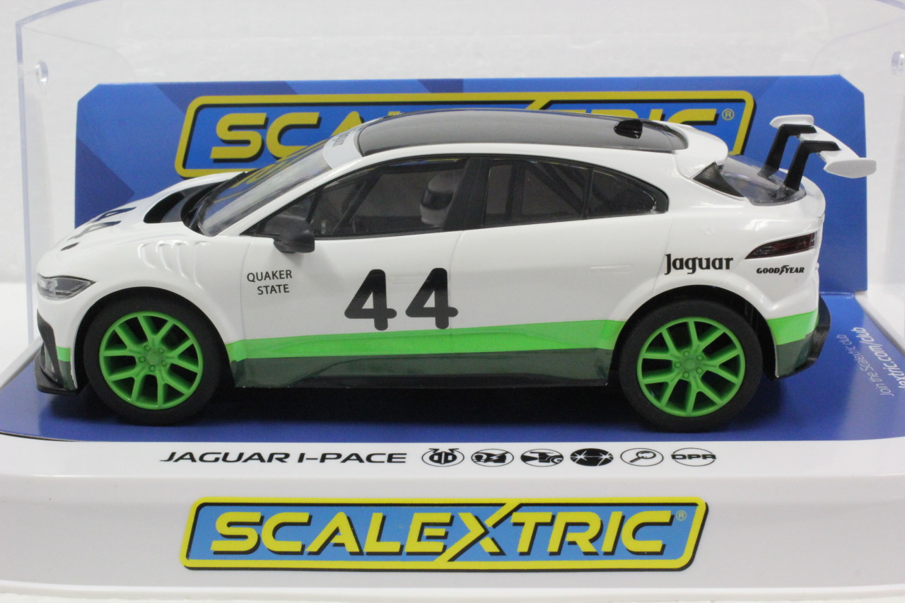 C4064 Scalextric Jaguar I-Pace Group 44 Heritage Livery, #44 1:32