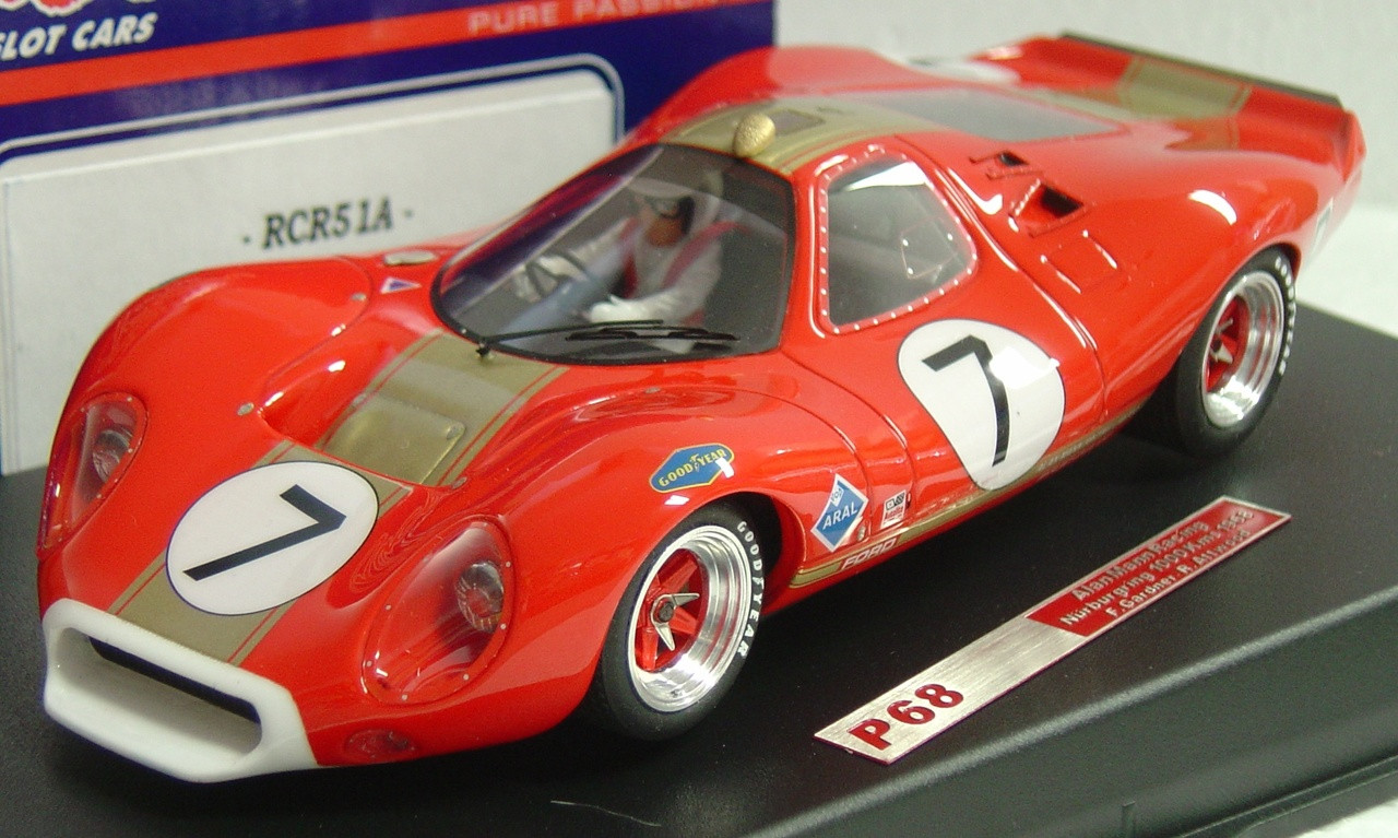 RCR51A Racer Ford P68 Alan Mann Racing Nurburgring 1000 Km 1968 F