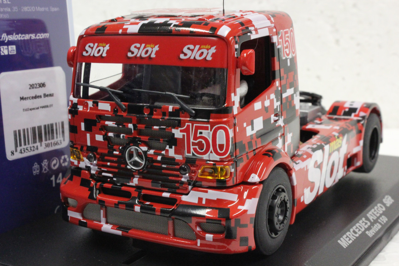202306 Fly Mercedes-Benz Atego Truck Mas Slot Revista 150 Special