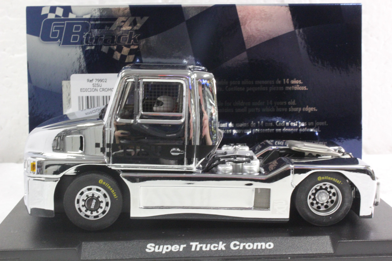 79902 Fly SISU SL250 Super Truck - Chrome 1:32 Slot Car