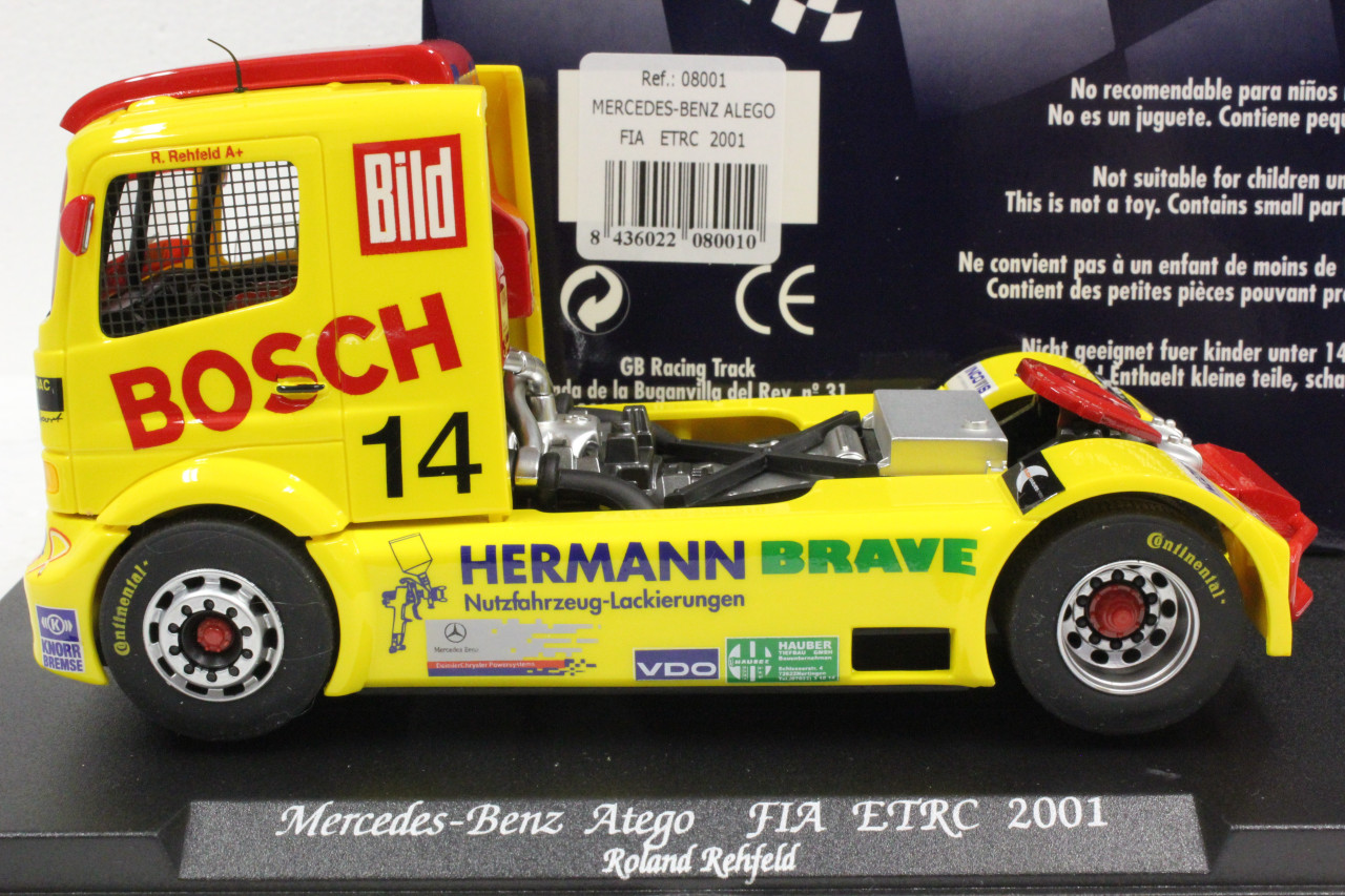 08001 Fly Mercedes-Benz Atego Truck FIA ETRC 2001 Rowland Rehfeld