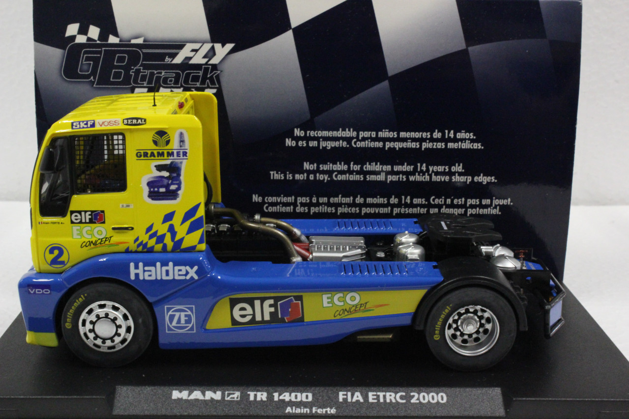 08024/TRUCK43 Fly MAN TR1400 FIA ETRC 2000, #2 1:32 Slot Car