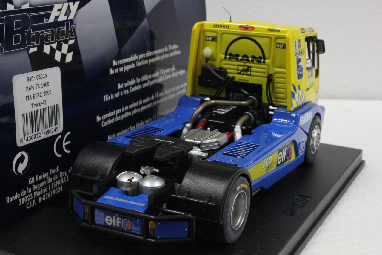 08024/TRUCK43 Fly MAN TR1400 FIA ETRC 2000, #2 1:32 Slot Car