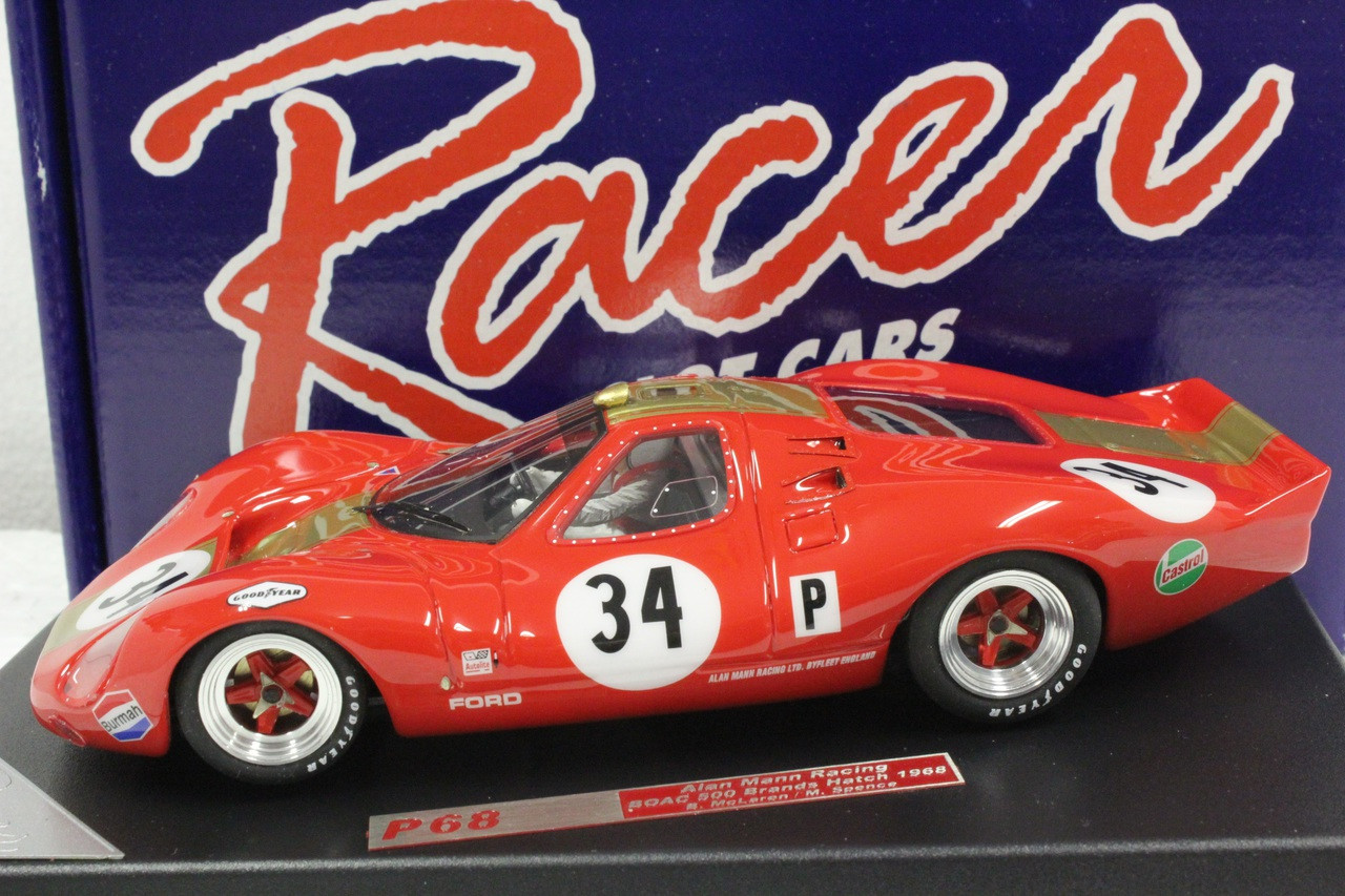 RCR61 Racer Ford P68 Alan Mann BOAC 500 Brands Hatch 1968 B