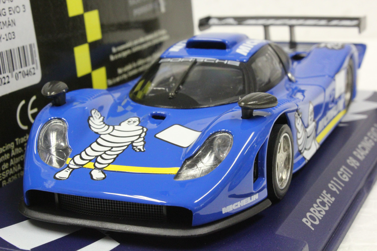 FLY-103/07046 Fly Racing Porsche 911 GT1-98 EVO 3 - Michelin 1:32 Slot Car