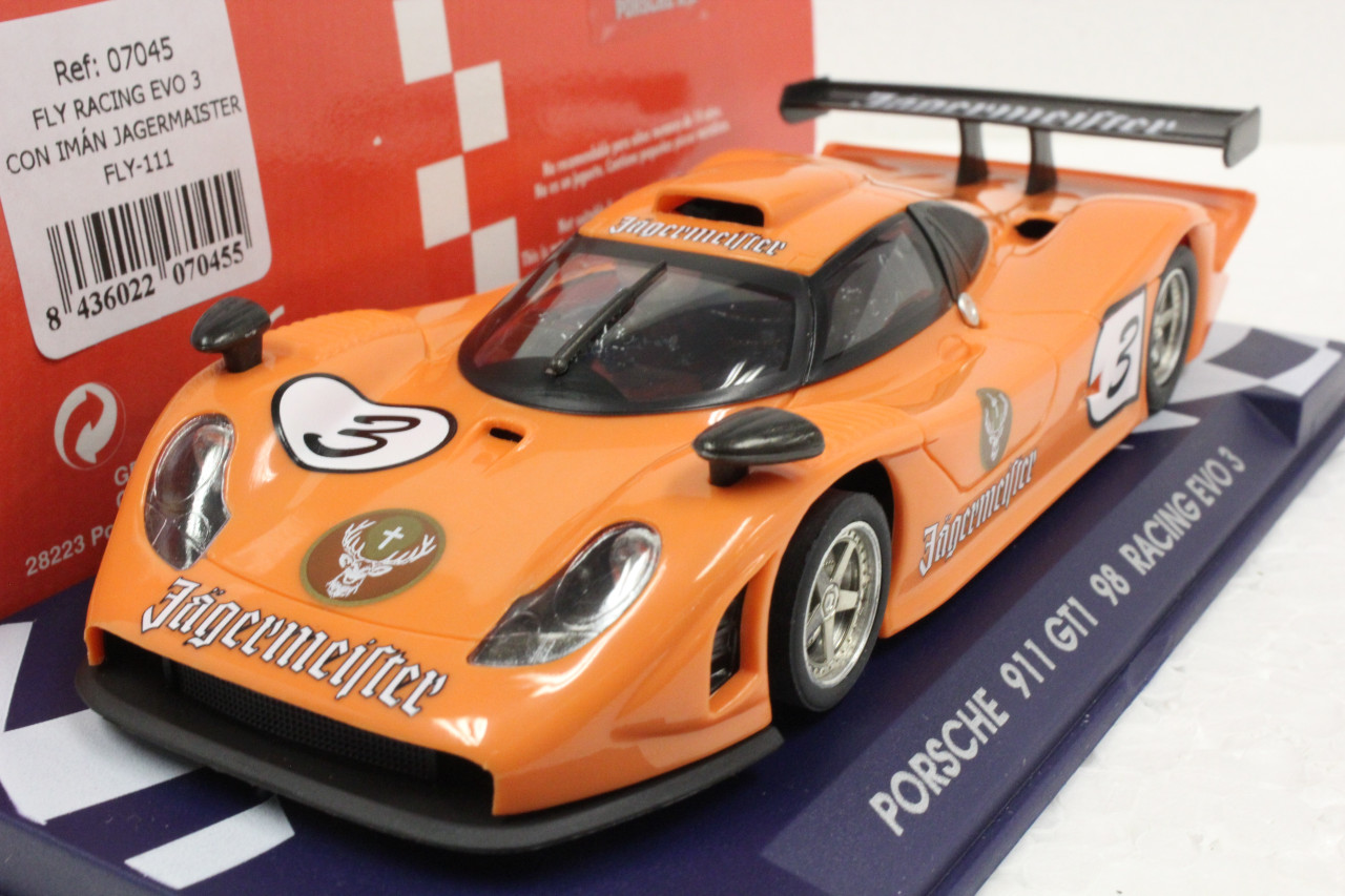 FLY-111/07045 Fly Racing Porsche 911 GT1-98 EVO 3 - Jagermeister