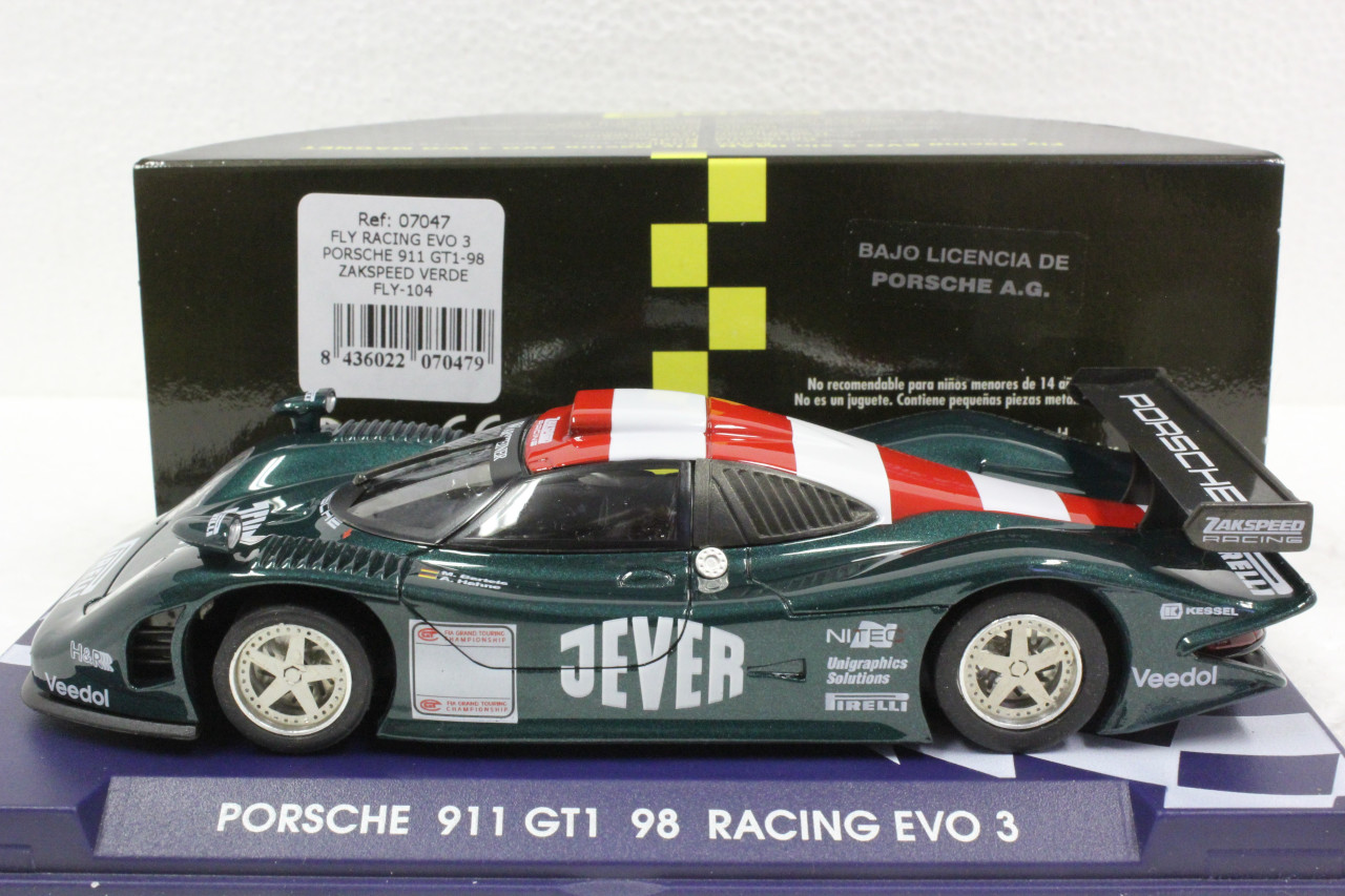 FLY-104/07047 Fly Racing Porsche 911 GT1-98 EVO 3 - Jever Zakspeed